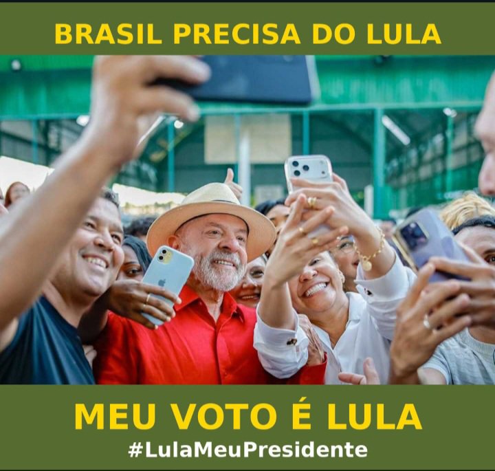 Rogeriononatosa's tweet photo. 🚩🚩BOA NOITE COMPANHEIRADA!
Chamo vocês para o tradicional tuitaço do Comitê Virtual Lula e o PT nos Trends, que começa hoje é se estenderá pelo final de semana. 

Usem as tags e hashtags nos seus posts.

BRASIL PRECISA DO LULA 
MEU VOTO É LULA 
#LulaMeuPresidente

Não vamos nos calar.
Não vamos recuar.
O Brasil está Pronto pra mais! Lula Presidente.
 Chamem todas e todos é até a vitória.