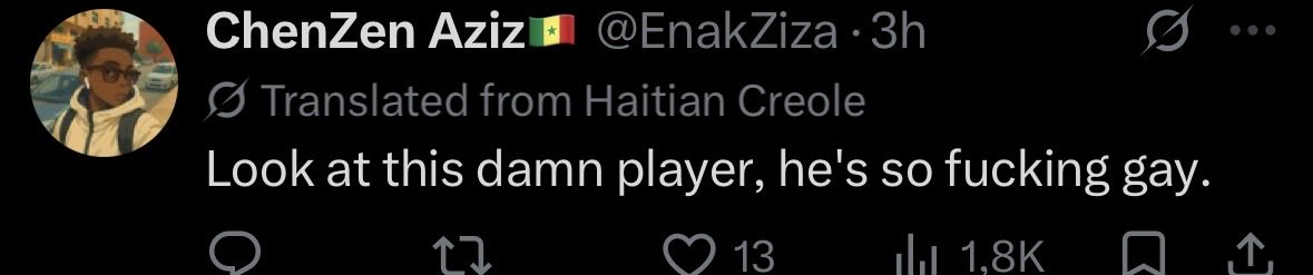 B__2N's tweet photo. @EnakZiza @mamadouman Regardes ta traduction 😭 https://t.co/eeZpKg8zHF