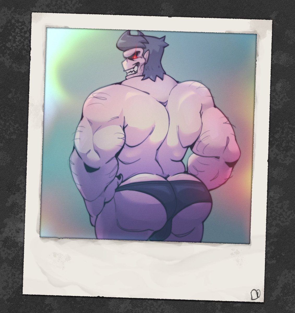 itzamug's tweet photo. I actually scrapped the previous work and redid it from the ground up again.

Enjoy Mr.Dearest ass 🫡 https://t.co/mj8jGpNI2c