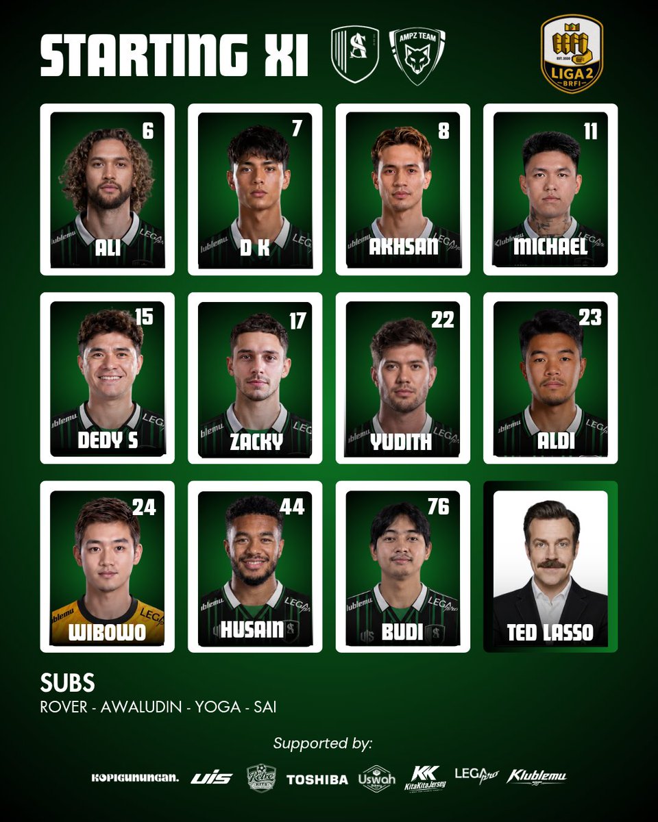 sambat_academy's tweet photo. 𝐒𝐭𝐚𝐫𝐭𝐢𝐧𝐠 𝐗𝐈
Amankan kembali 3 poin di Kandang Kita! 👊🏼
#SambatDay #BRFI2 #BW2 #GW5 #SMAAPZ #2ambatBersama https://t.co/JztV8IVfeH