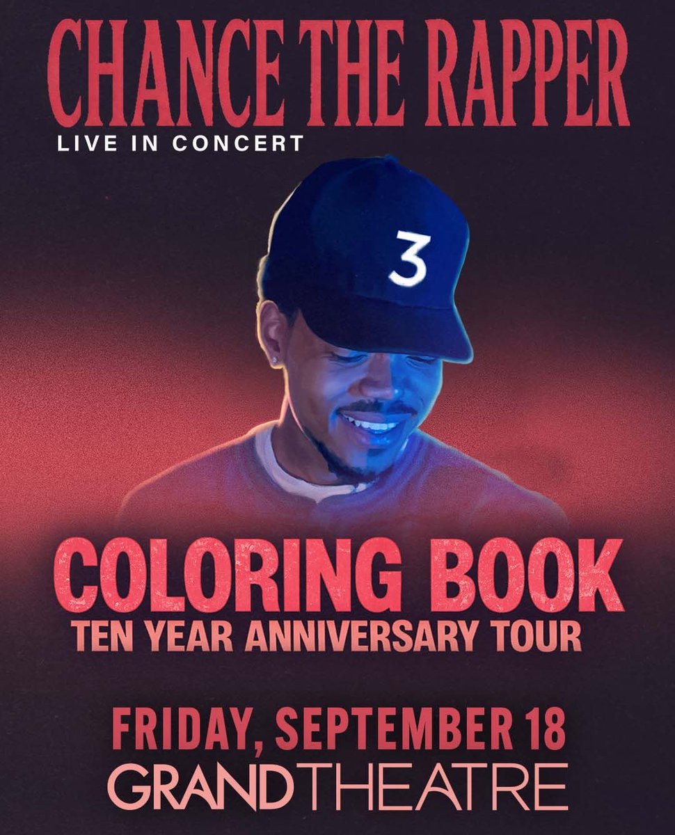 chancetherapper's tweet photo. 📍Reno, NV. Tickets available at https://t.co/l9AkjN0ttB https://t.co/0ojF096AGr