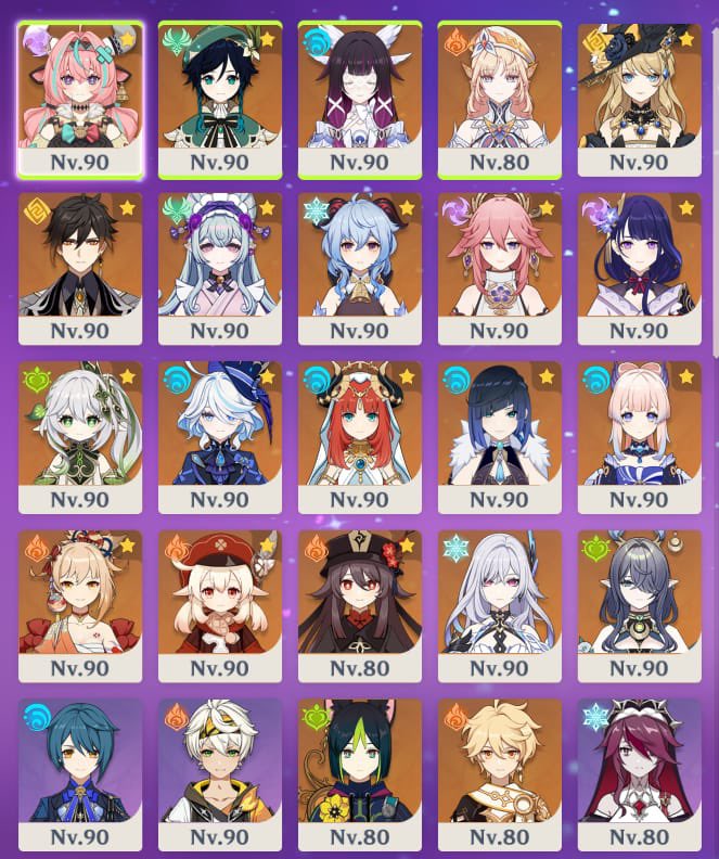 obstactles's tweet photo. Vendo conta genshin pela minha amiga 2/3

Valsa do Crepúsculo, Haste de Cinábrio, etc. Todos os personagens upados estão buildados. Os dados da conta serão Alteradas para o gmail desejado do comprador.

Banner de Personagem -> Pity 11 (50/50) https://t.co/vbm21RFkpj