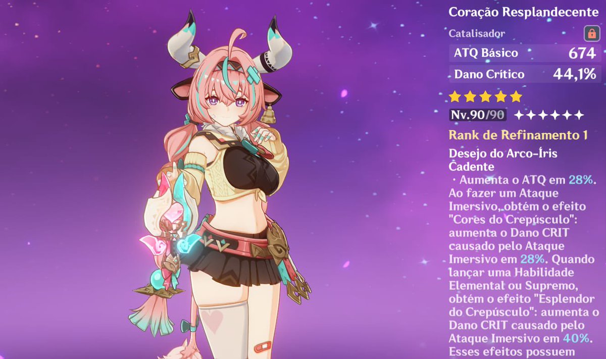 obstactles's tweet photo. Vendo conta genshin pela minha amiga 2/3

Valsa do Crepúsculo, Haste de Cinábrio, etc. Todos os personagens upados estão buildados. Os dados da conta serão Alteradas para o gmail desejado do comprador.

Banner de Personagem -> Pity 11 (50/50) https://t.co/vbm21RFkpj