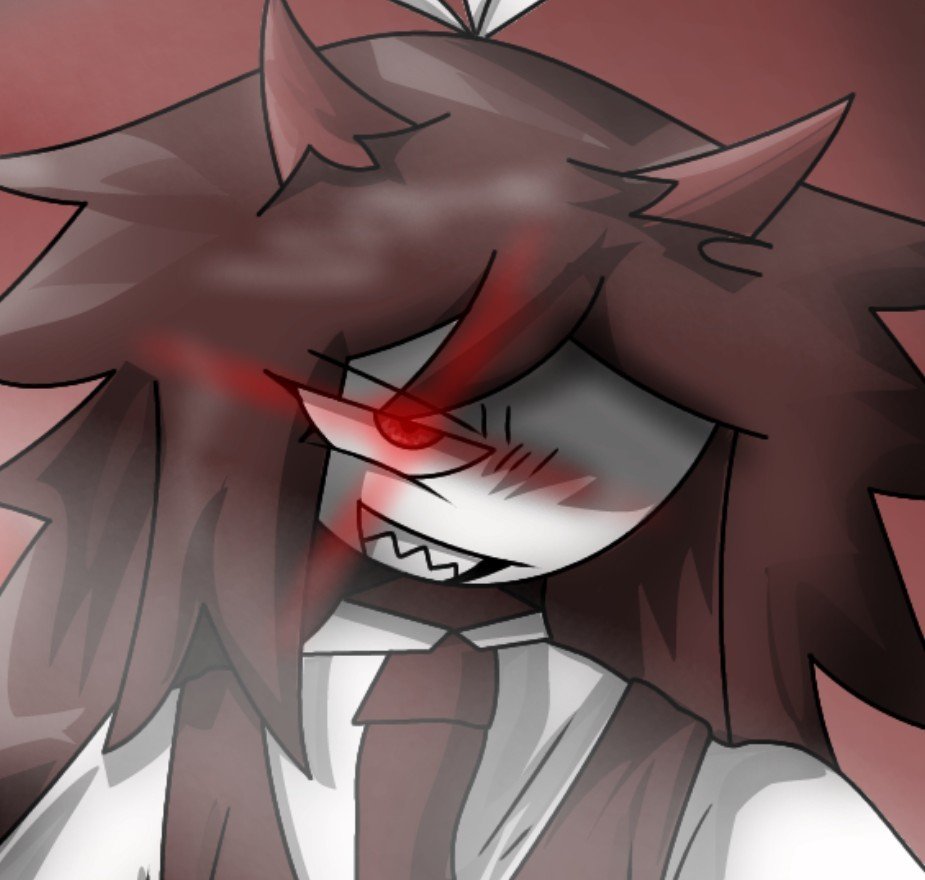 jetguy_12's tweet photo. I still don't know whats my obsession with giving e melly glowing red eyes even tho that melly never stated that she even has one nor did in her artworks😭 https://t.co/4A7rU385dW