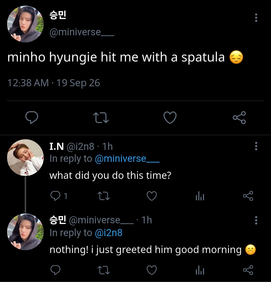 2mintcho's tweet photo. A 2minful morning 🐰🐶 https://t.co/cMyEk7flN5