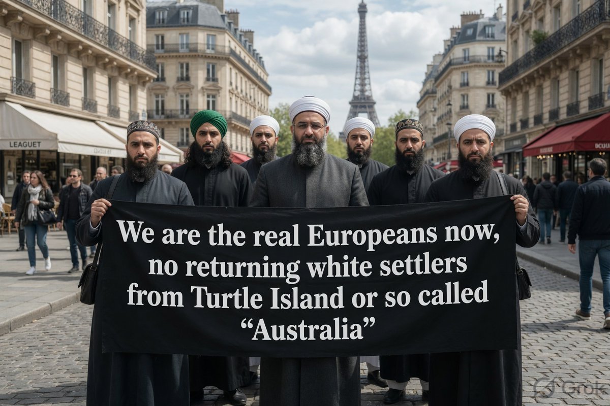 DanielRacovolis's tweet photo. @AirMuler Go back to Europe you white racist
“Australia” does not belong to whites and never will
And soon, Europe won’t belong to whites either so there https://t.co/caIyn0uRrR