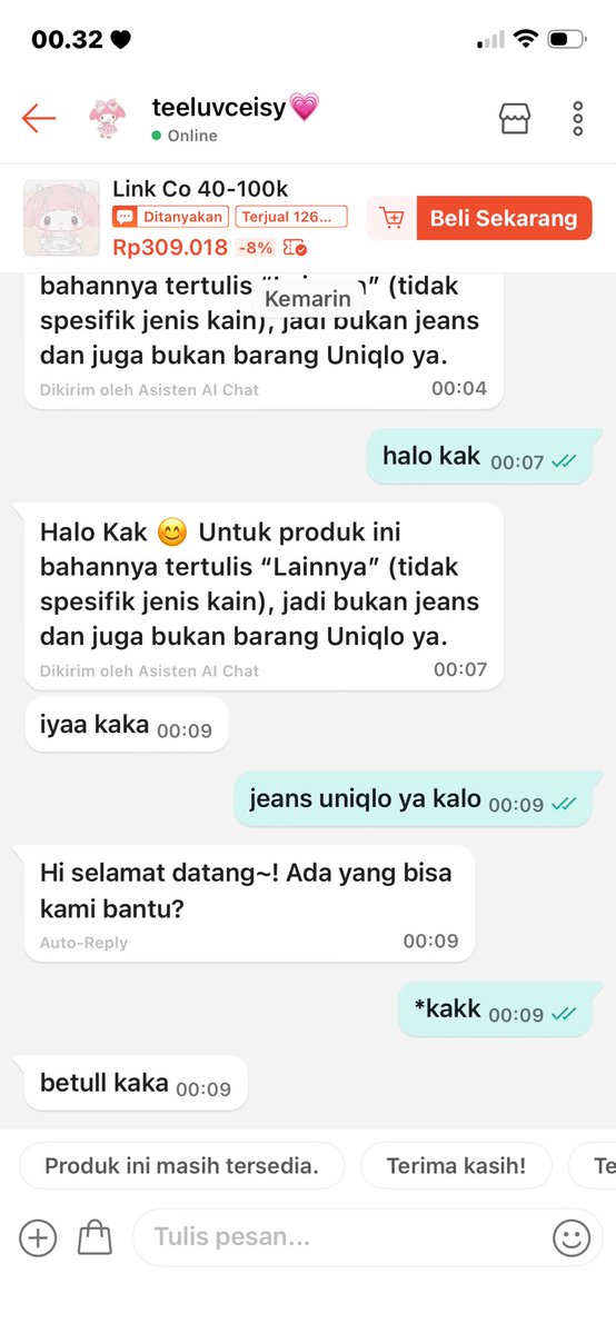 layonelissem's tweet photo. @tatalands @teeluvceisy @r_keisyani @cacaa0seoo @caca0seo iya kak, sebelum aku co jg aku makesure dulu, dan ternyata beneran dibales… https://t.co/5I6BlX7Top
