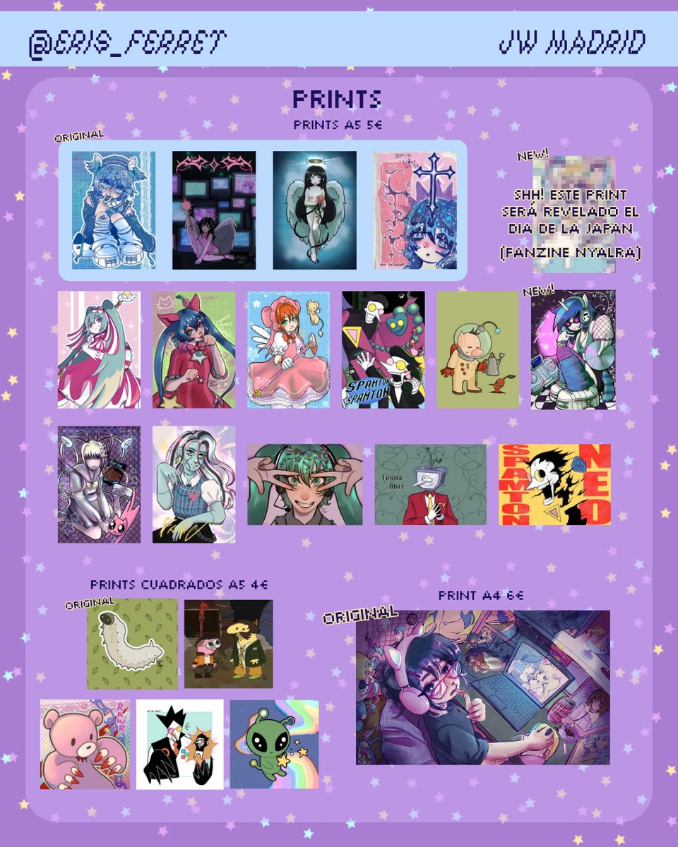 Eris_ferret's tweet photo. @JW_Arte Holaa! Soy Eris y comparto stand con mi compi @lucimatsu_ estamos en el NC 96 PLANTA -1.
Estoy en dos rallys: Sweet Deltarune y Needy Girl Overdose (info abajo)
Tengo reservas abiertas hasta el 24 (muy recomendable. info abajo)
Nos vemos :D https://t.co/0kR6moV4s8