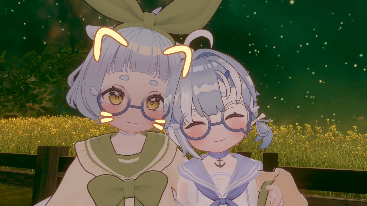 mvren29's tweet photo. 蛍の光が花畑にあふれ、好きな人と肩を寄せ合うだけで、嬉しくなる(˶ˊᵕˋ˶)♡ https://t.co/krgIKG1L3r