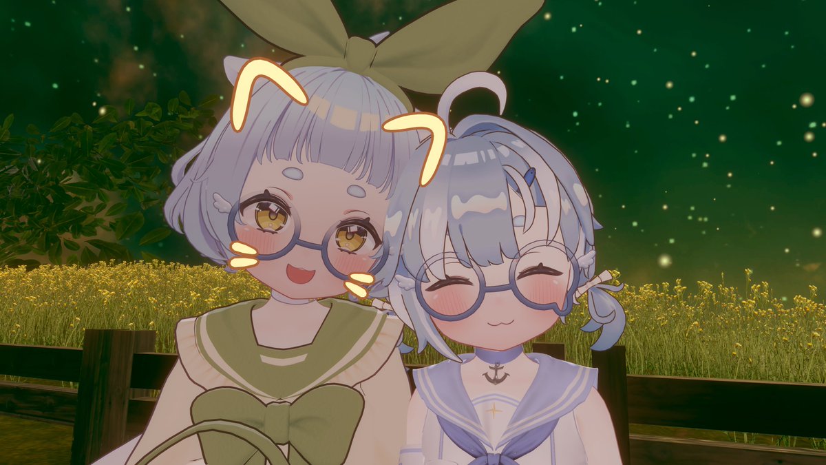 mvren29's tweet photo. 蛍の光が花畑にあふれ、好きな人と肩を寄せ合うだけで、嬉しくなる(˶ˊᵕˋ˶)♡ https://t.co/krgIKG1L3r