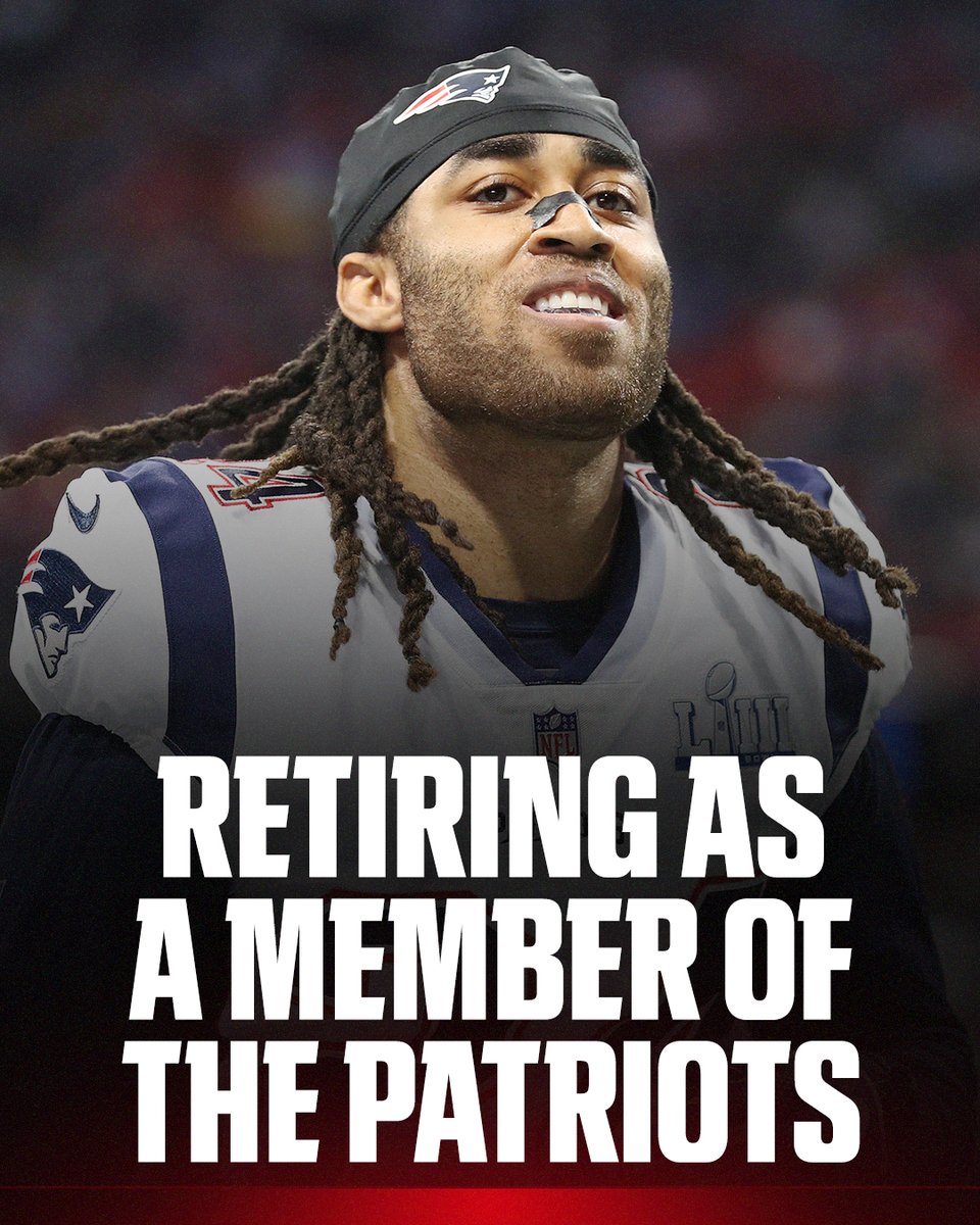 ESPNNFL's tweet photo. Stephon Gilmore, a two-time All-Pro CB and the NFL's 2019 defensive player of the year, is signing a one-day contract in New England to retire as a member of the Patriots. https://t.co/8rs78pvUz3