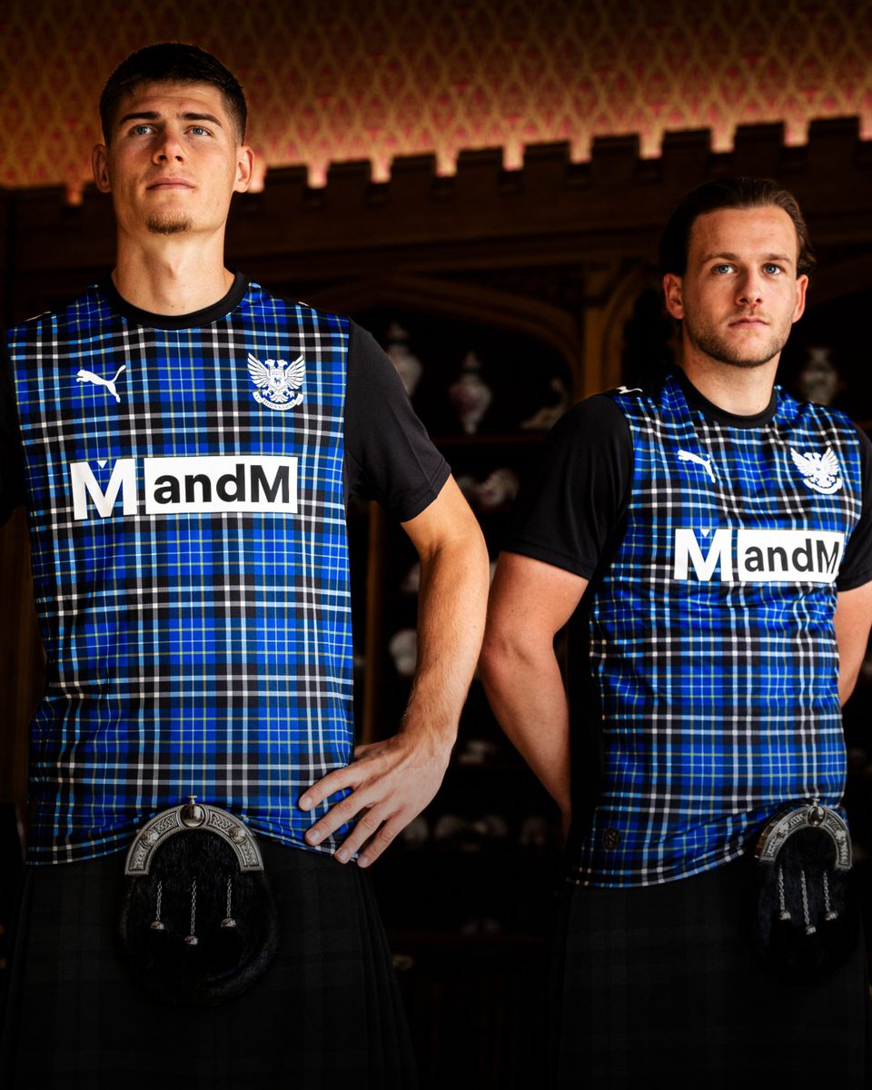 StJohnstone's tweet photo. Tartan third shirt unlocked 🔓

#SJFC | @pumafootball https://t.co/ft4SA4UVjX