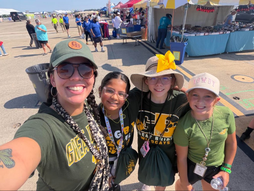 GBI_CPS's tweet photo. Learning took flight today at the airshow! GBI Wildcats had an amazing day exploring and learning through hands-on activities. These real-world experiences brought learning to life and gave our students opportunities to see STEM in action! #AirShow#GBIWildcats  #STEMinAction https://t.co/Ys3WZkxB9Y