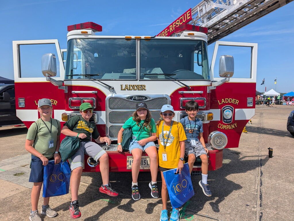 GBI_CPS's tweet photo. Learning took flight today at the airshow! GBI Wildcats had an amazing day exploring and learning through hands-on activities. These real-world experiences brought learning to life and gave our students opportunities to see STEM in action! #AirShow#GBIWildcats  #STEMinAction https://t.co/Ys3WZkxB9Y