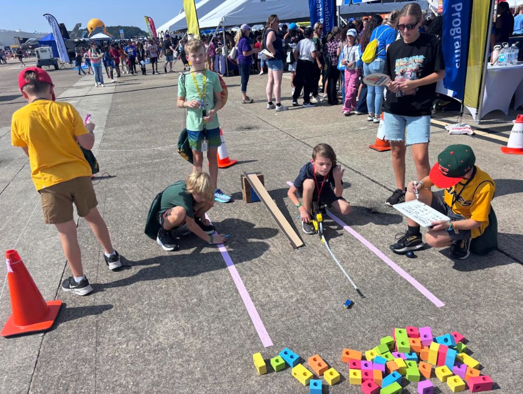 GBI_CPS's tweet photo. Learning took flight today at the airshow! GBI Wildcats had an amazing day exploring and learning through hands-on activities. These real-world experiences brought learning to life and gave our students opportunities to see STEM in action! #AirShow#GBIWildcats  #STEMinAction https://t.co/Ys3WZkxB9Y