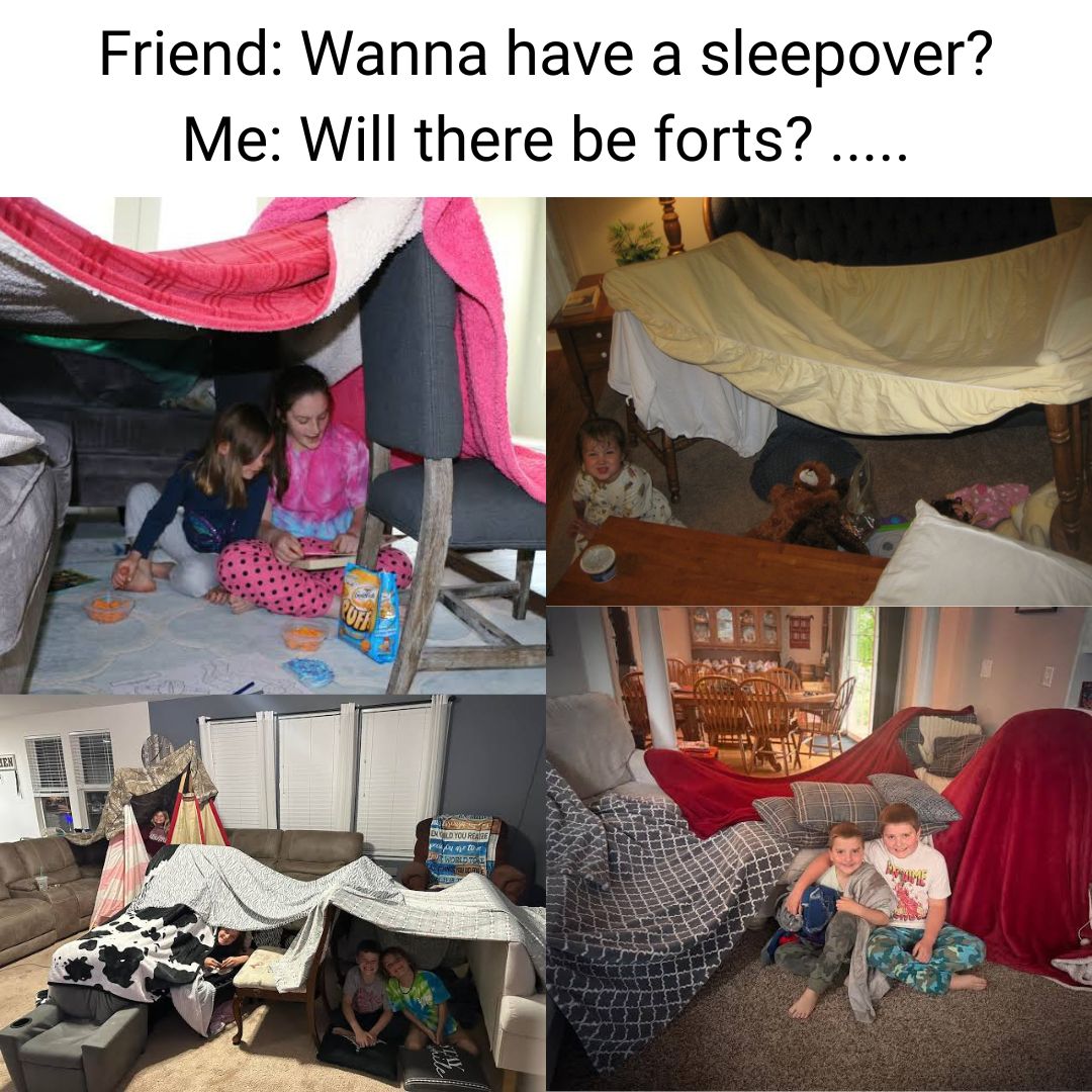 DKOldies's tweet photo. How did you and your friends build forts??
.
.
#forts #nostalgia #sleepover #dkoldies #fort #relatable #memories #childhood https://t.co/EHw9bGTEUo