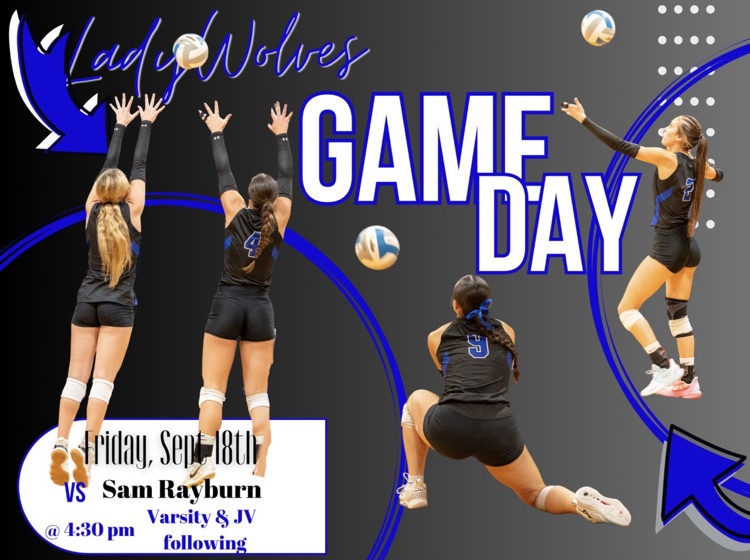 wcisd's tweet photo. It's Game Day!! The Lady Wolves are traveling to Sam Rayburn today. Let's Pack the Gym and get LOUD cheering our girls on to victory!🐺💪🏽🚾 https://t.co/RH0cwVMwNx