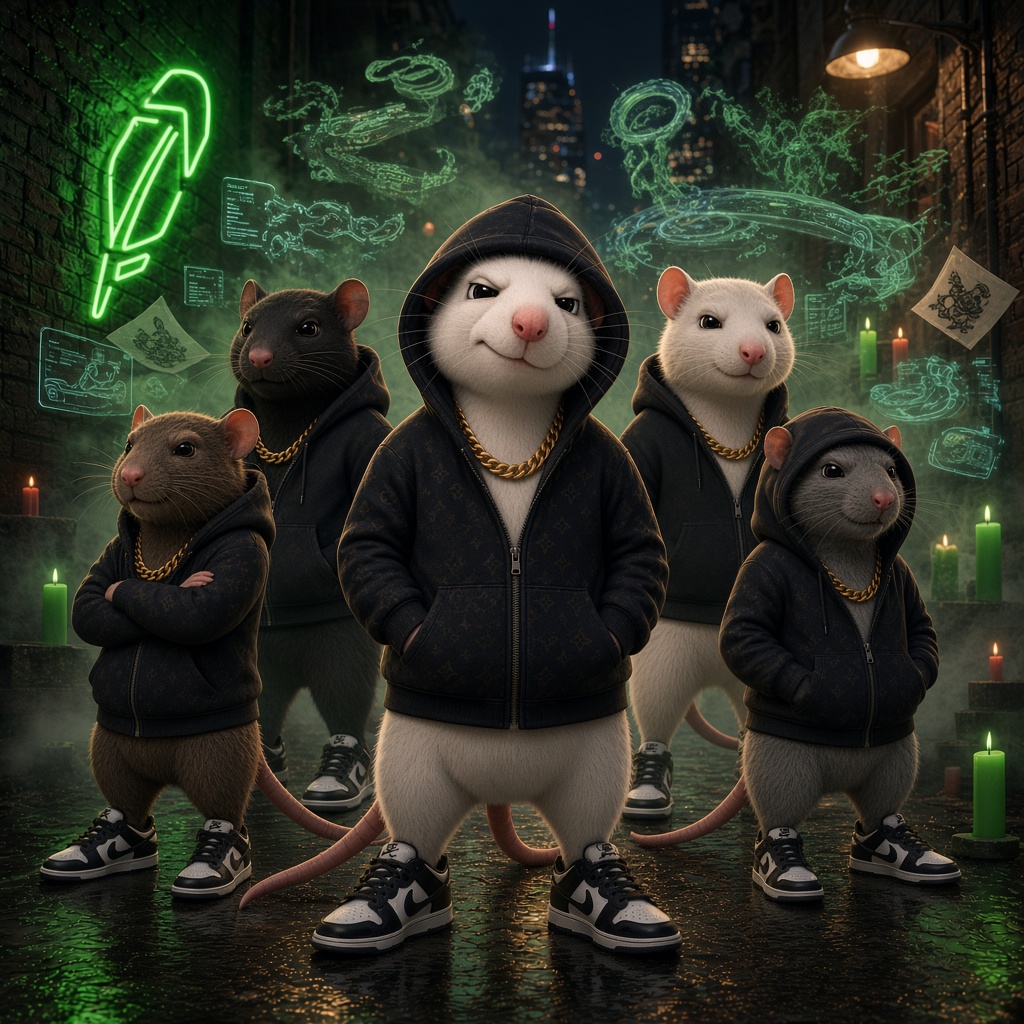 RH_HoodRats's tweet photo. The timeline can change.

The charts can change.

The narrative can change.

But the $HOODRATS?

STILL HERE. 🐀

Who’s clocking in tonight? https://t.co/mEvrkiaO5x