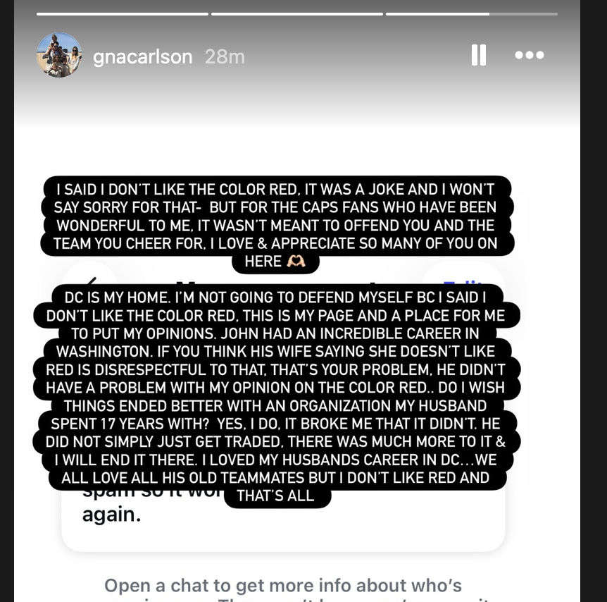sadcapsposts's tweet photo. you can claim joke all you want, but a 30+ yo woman would know how that statement would come across to fans 💀 it is disrespectful to the org, especially considering the trade happened when it needed to happen. https://t.co/Y0LfgGDcIf