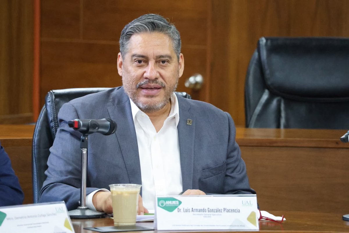 ANUIES's tweet photo. La #ANUIES lleva a cabo la sesión ordinaria de su Consejo de Universidades Particulares e Instituciones Afines #CUPRIA, en la Universidad Autónoma de La Laguna. Es encabezado por el Dr. Luis González Placencia y el rector de la UAL, Dr. Omar Lozano Cantú. https://t.co/uCHZN4FeqL