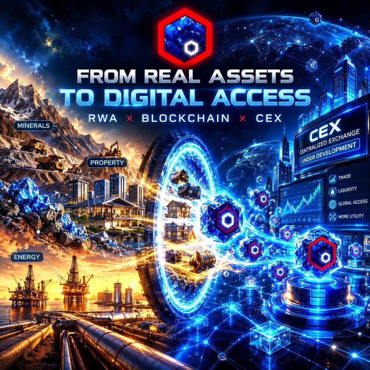 webthreespider's tweet photo. @D3nny_crypto 🌍 Real assets meet blockchain.

Crystal Stones ($CRYSTAL) is an RWA project backed by tangible assets, primarily solid minerals, with exposure to real estate &amp; petroleum.

Built on BNB Chain. 💎

🐦 @crystalstones01

CA: 0xe252FCb1Aa2E0876E9B5f3eD1e15B9b4d11A0b00 https://t.co/VHau3DJ2z8