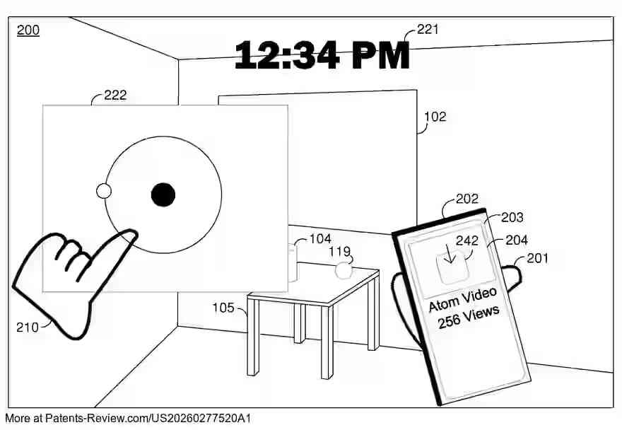 PatentPulse's tweet photo. 📢 New patent application alert! #Apple's latest innovation, #US20260277520A1, focuses on seamless content transfer between devices with engaging animation. 📱📺 1/2
$AAPL #UserExperience #DisplayTechnology #SmartDevices #iPhone https://t.co/jvKJyIFVyr