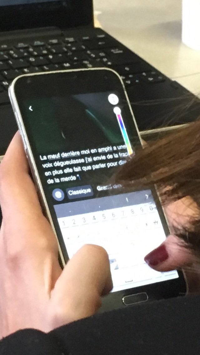 h0ne_0nna's tweet photo. Uni student life...(oui elle parlait de MOI) https://t.co/RKRju9RJB7