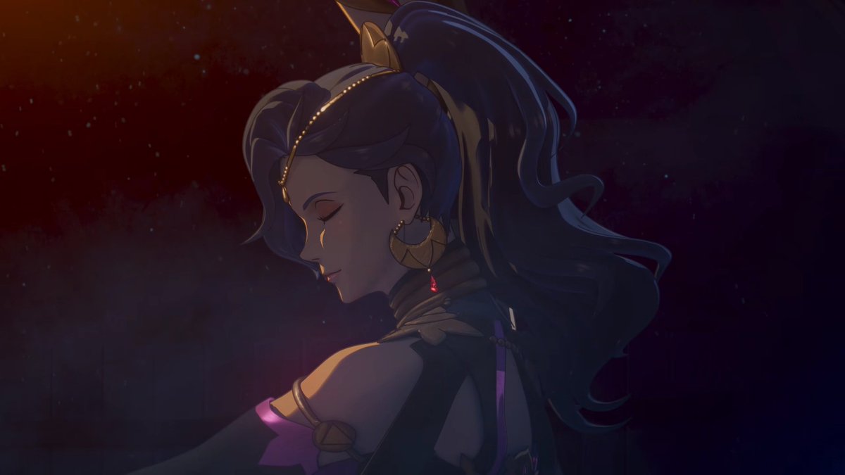 mabosstiff's tweet photo. her being the best fire emblem lord since edelgard…. i’m shaking https://t.co/igJxya6a7U