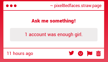 r0tting_inside's tweet photo. 1 - im just horrible
2 - no i need 100 accounts
3 - yall arent getting me to show my face bru
4 - if i could but im permabanned https://t.co/kqQGi9qXhK