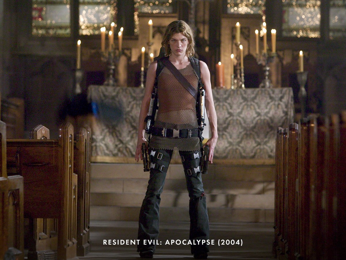 TheAcademy's tweet photo. Just an appreciation post for Milla Jovovich as Alice in the RESIDENT EVIL franchise. https://t.co/9F0cA3eWLT