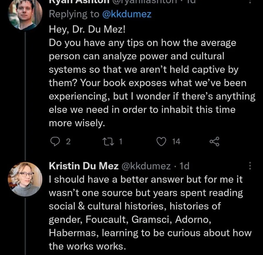 lambeth981's tweet photo. Such a great review of Du Mez' book (see link). Also, the X post below tells you everything you need to know about Du Mez' historical methodology https://t.co/PJ4u5hooeO