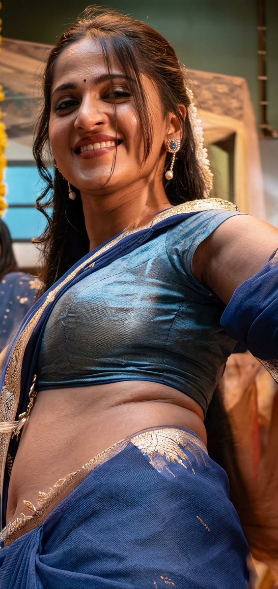 MassMayanti's tweet photo. silver screen meedha ika elago kanapadavu
atleast mobile screen lo aina chusi sukapadadam

vintage Sweety Anushka Shetty 😊😊 https://t.co/ApfCSh5WCo
