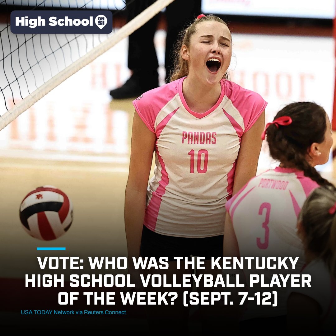 HSOnSIKY's tweet photo. Three days left to Vote for the Kentucky High School Volleyball Player of the Week! 👇 https://t.co/bNYgm3dwrZ