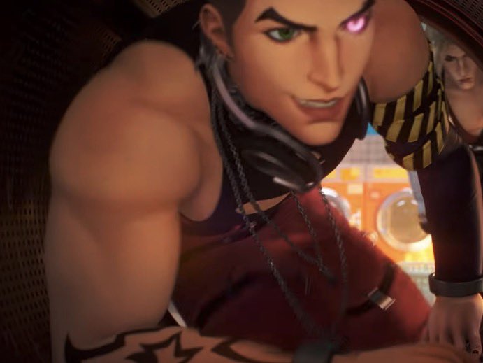 childehair's tweet photo. o tamanho do braço do kayn nesse clipe me encanta https://t.co/kb1iBt7ZgI