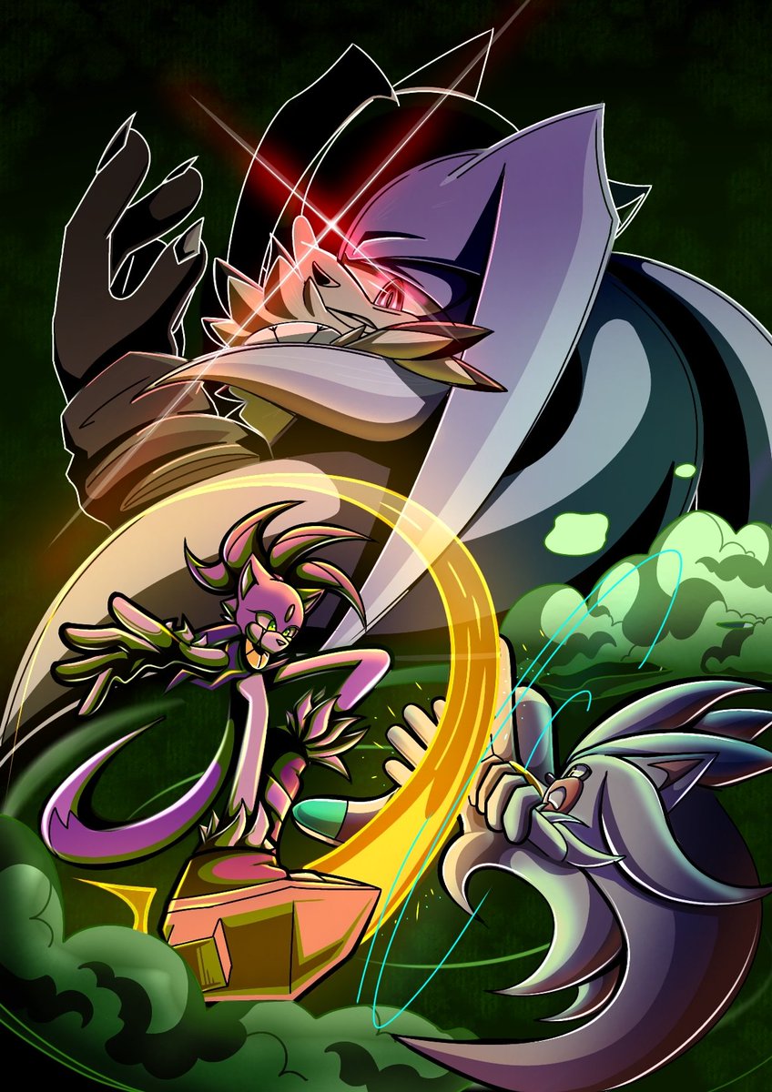 Addventure08's tweet photo. Blaze vs Silver ⚔️
#SonicTheHedgehog #IDW #blackwood #blaze #silver https://t.co/9IUkNxpjNY