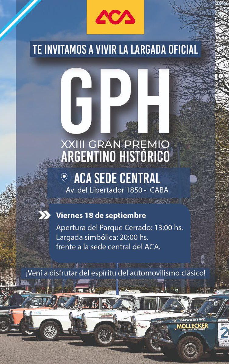 autoblogar's tweet photo. #EstoPasaAhora
🔹Barrio Parque (BsAs): Abrió el “Parque Cerrado” del Gran Premio Histórico del Automóvil Club Argentino.
🔹Se exhiben los autos que largarán esta noche, incluyendo al Porsche 911 Dakar de Sobieslaw Zasada, que estuvo varado un mes en la Aduana porteña.
🔹Coordenadas del evento acá: https://t.co/YCgg3Mncqz

Fotos: @najufer2017 🕵🏻‍♂️