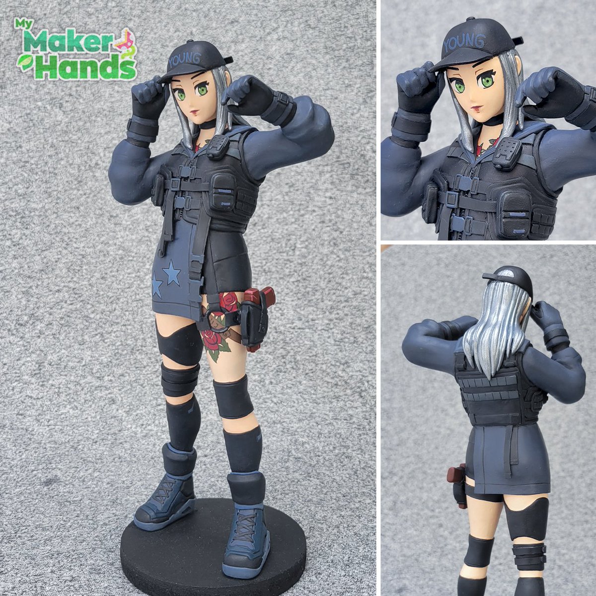 hands_maker's tweet photo. 🎉🥳COMMISSION COMPLETED!!!

👀 Not 3D printing // Completely handmade 👐

Chigusa of Fortnite 🔫 https://t.co/DzEQHY2dJ3