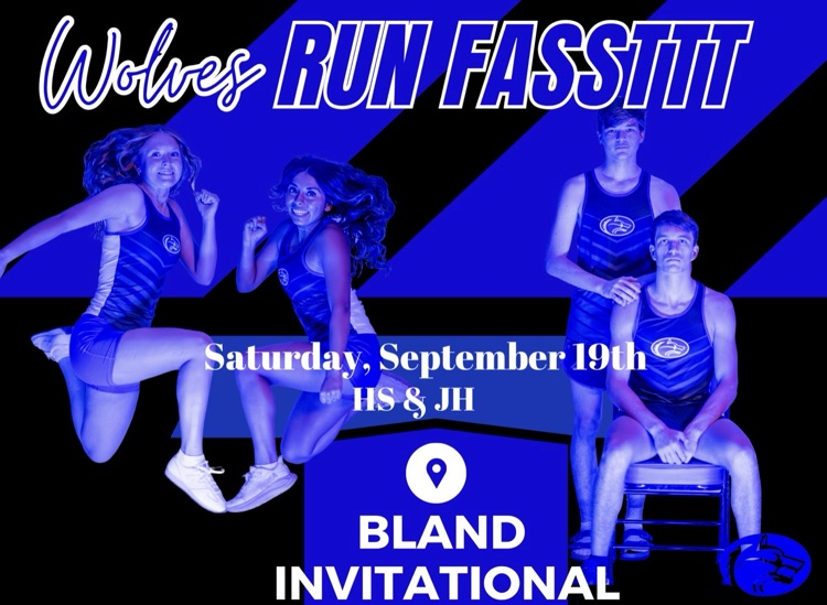 wcisd's tweet photo. Run Fast Wolves!!!!

Start time is at 8:00 am 
8:00- VG
8:30- VB
9:00- JVG 
9:30- JVB 
10:00- JHG
10:30- JHB 

⚠️LOCATION: Bland Middle School 
5123 FM 2194 Celeste TX https://t.co/S0GTtv4ggd