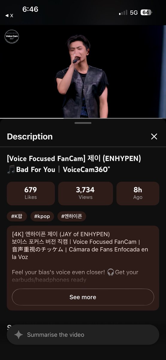 Floraemem3440's tweet photo. ⛓️DON’T BREAK THE CHAIN⛓️

Bluejays/jjongps, stream JAY-focused Bad For You VoiceCam!

🖇️https://t.co/Qrb4874XZH…

@leahofgoodlife @RosesNcoffee303 

#JAY #제이 #ジェイ #ENHYPEN_JAY #엔하이픈_제이 #ENHYPEN #엔하이픈 https://t.co/mFVPvqoi1l