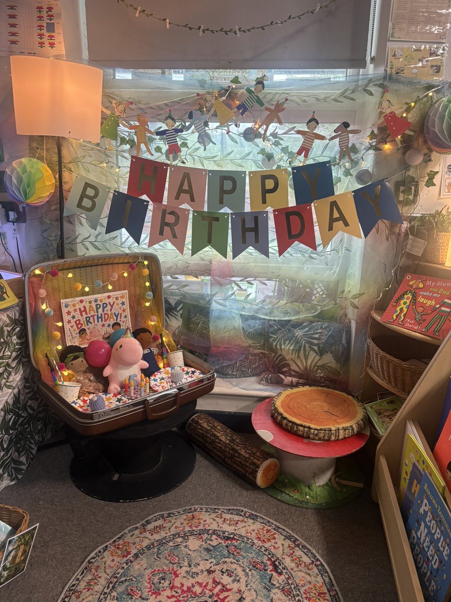 MrsGriffiths7's tweet photo. Next week, we’re exploring birthday celebrations through our story So Much! 🎂🎈 It’s also my birthday on Monday, so I’m very excited to celebrate with the children! 🥳

#SoMuch #EYFS #BirthdayFun https://t.co/CPI6EKGDZn