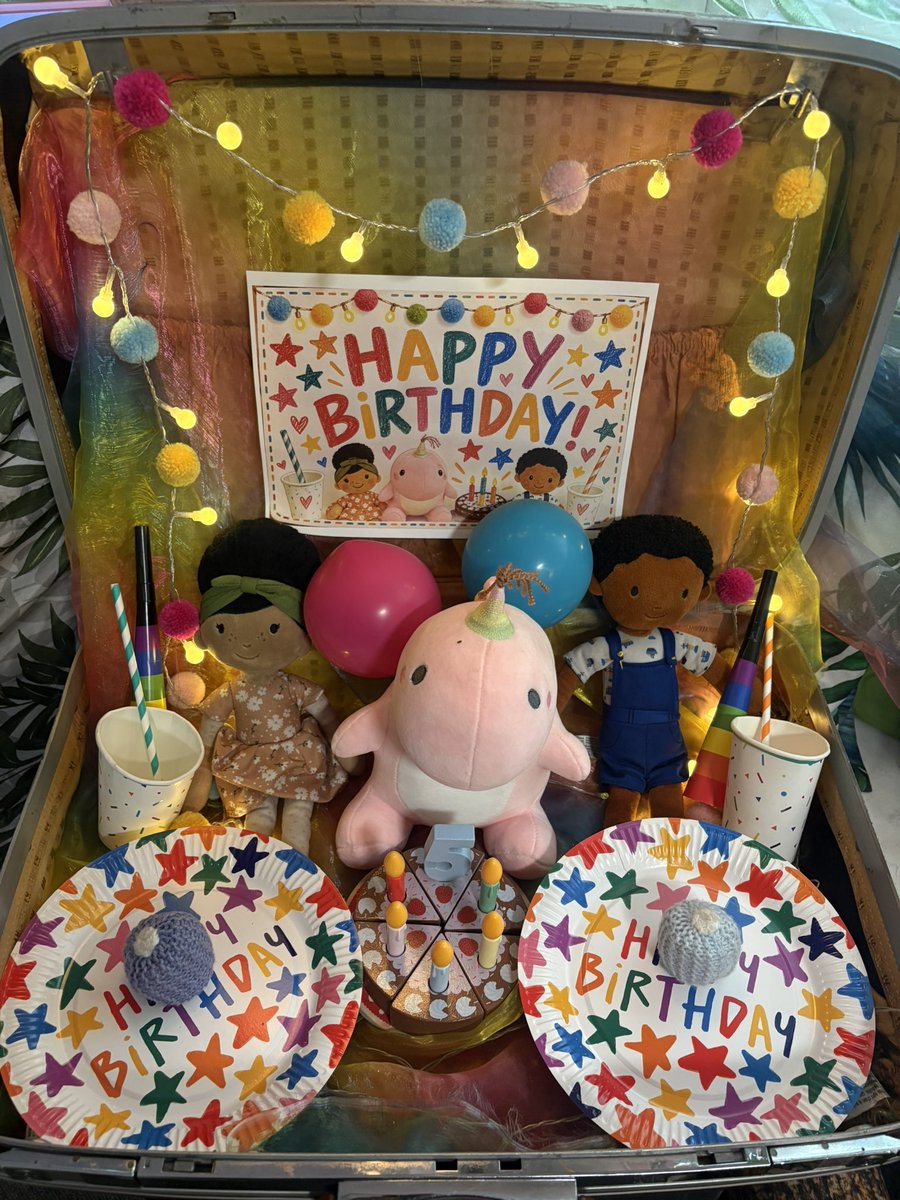 MrsGriffiths7's tweet photo. Next week, we’re exploring birthday celebrations through our story So Much! 🎂🎈 It’s also my birthday on Monday, so I’m very excited to celebrate with the children! 🥳

#SoMuch #EYFS #BirthdayFun https://t.co/CPI6EKGDZn