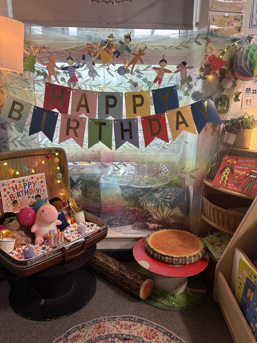 MrsGriffiths7's tweet photo. Next week, we’re exploring birthday celebrations through our story So Much! 🎂🎈 It’s also my birthday on Monday, so I’m very excited to celebrate with the children! 🥳

#SoMuch #EYFS #BirthdayFun https://t.co/CPI6EKGDZn