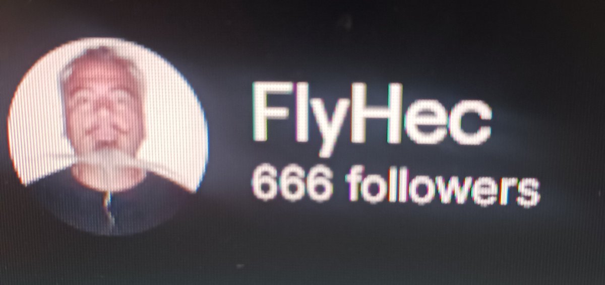 FlyHec's tweet photo. BTW. No more followers, please. https://t.co/9hVMtJAVqL