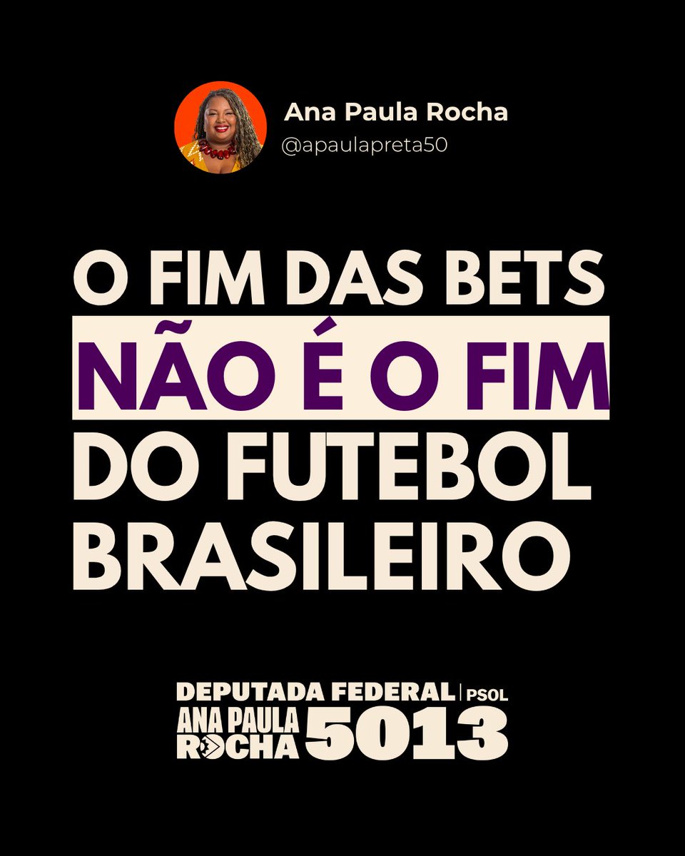 paulapreta50's tweet photo. Aqui, a gente é 5013% contra as bets. 5013% pra gente viver melhor. https://t.co/7MF0C4vfWh