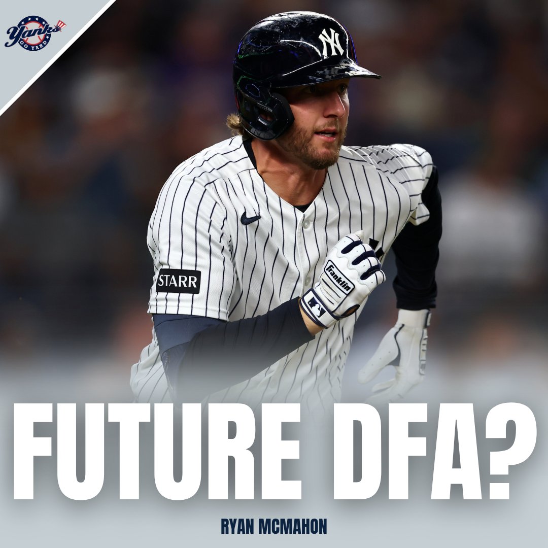 YanksGoYardFS's tweet photo. Ryan McMahon's fate with the Yankees might already be sealed.

Read more ⬇️ https://t.co/ZpCKuqvXtU
