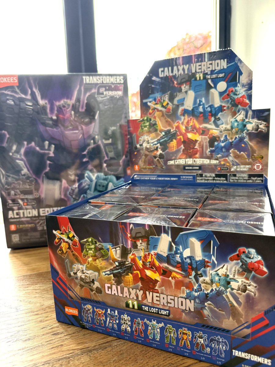jroberts332's tweet photo. OFFICIAL MTMTE MERCH! 🚨 

Obviously I was as excited as the rest of you when I heard about the new, Lost Light-focused (!) set of Blokees. A selection of all-new Blokees with a focus on characters from the MTMTE/Lost Light era? Yes please 🙏 https://t.co/ULMxfFAG4Q
