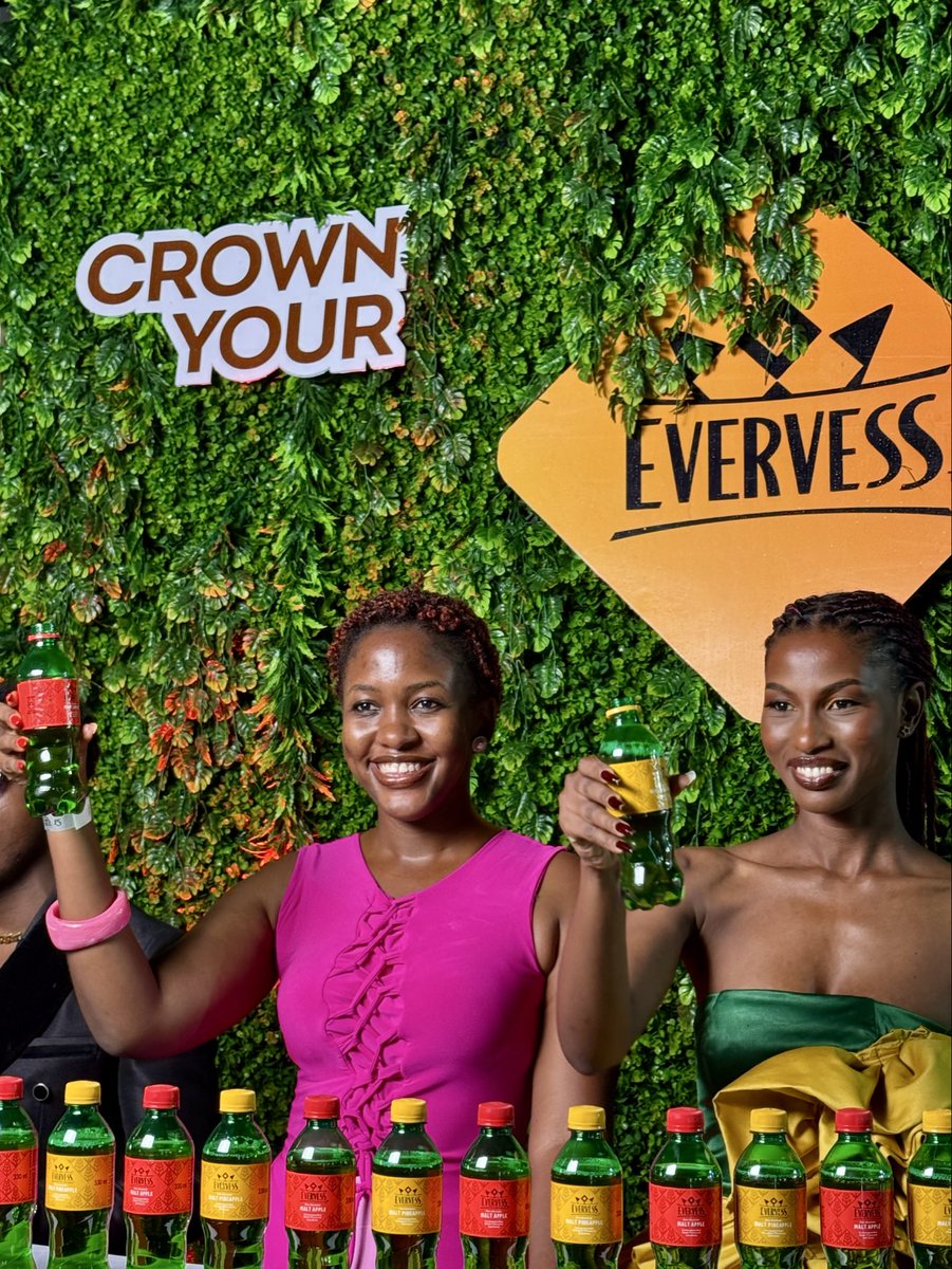 EvervessMaltUg's tweet photo. Where there’s a golden moment, there’s Evervess Malt.

Cheers to an evening filled with beauty, confidence and unforgettable memories.

#MakeEveryMomentGolden #MissUganda2026 https://t.co/UEi9YV5T07