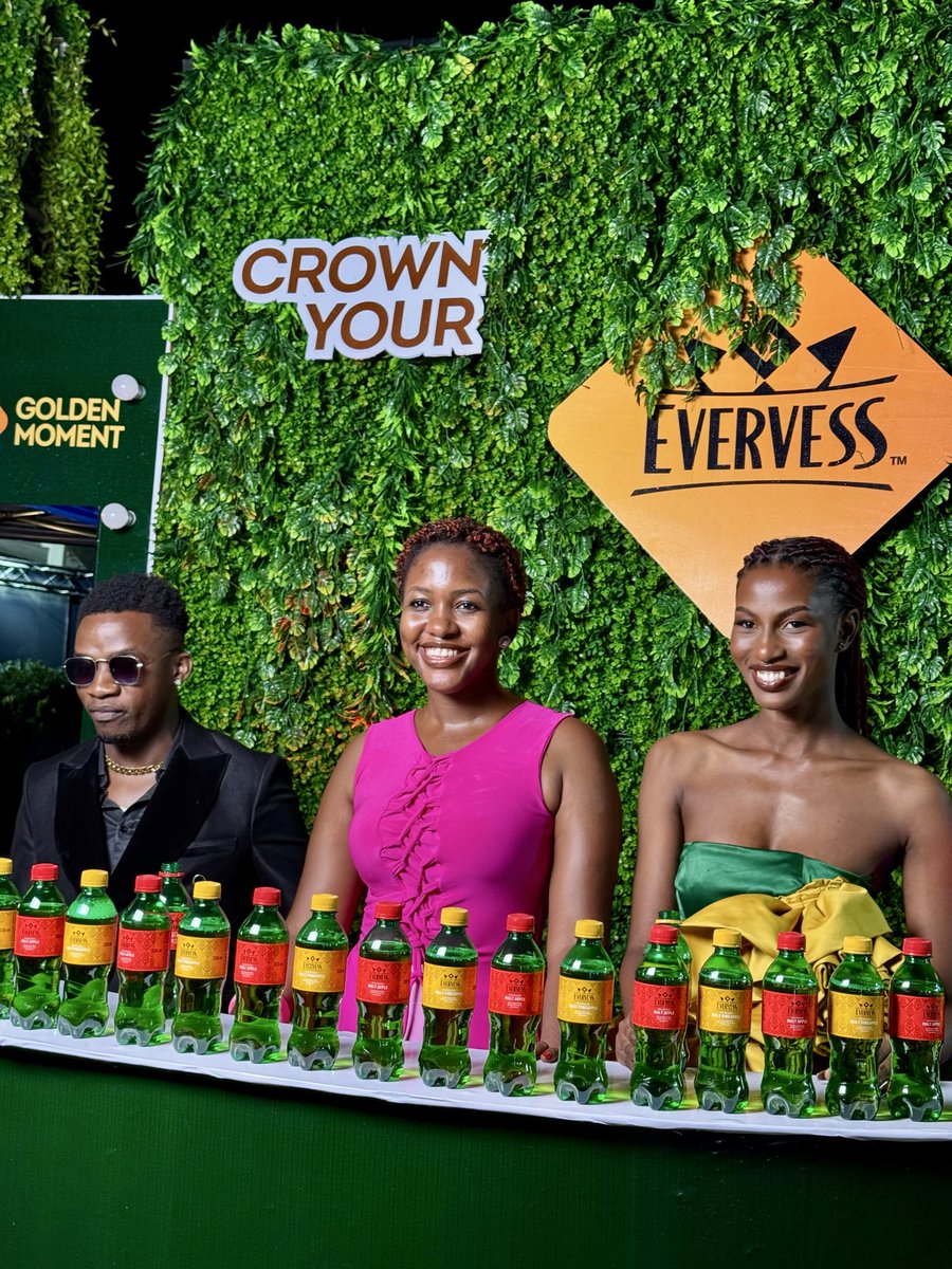 EvervessMaltUg's tweet photo. Where there’s a golden moment, there’s Evervess Malt.

Cheers to an evening filled with beauty, confidence and unforgettable memories.

#MakeEveryMomentGolden #MissUganda2026 https://t.co/UEi9YV5T07