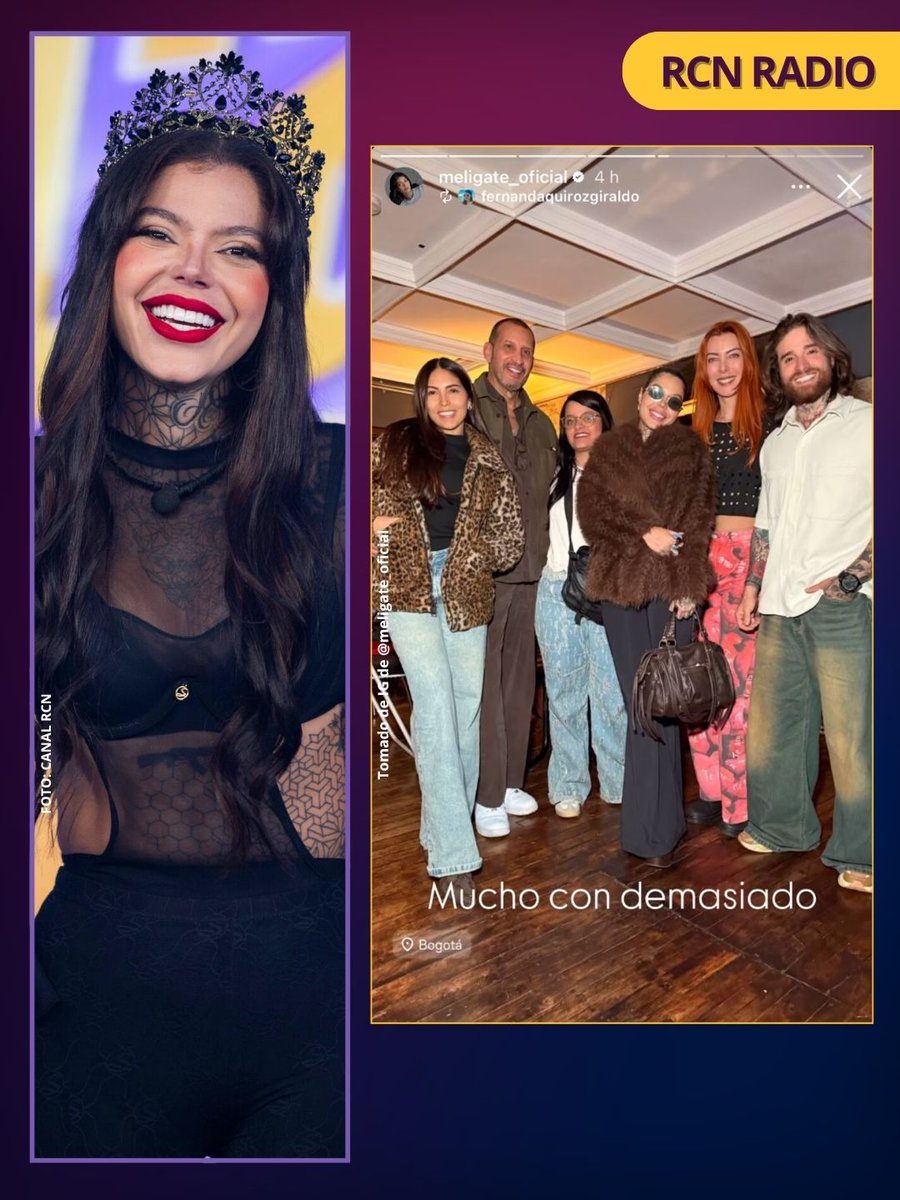 rcnradio's tweet photo. Melissa Gate reunió a sus amigos de La casa de los famosos Colombia 2. La creadora de contenido protagonizó un reencuentro con Norma Nivia, Mateo Varela y El Flaco Solórzano, junto a su pareja, Lorena Altamirano. 👏🥰 https://t.co/Oym1O8vVig