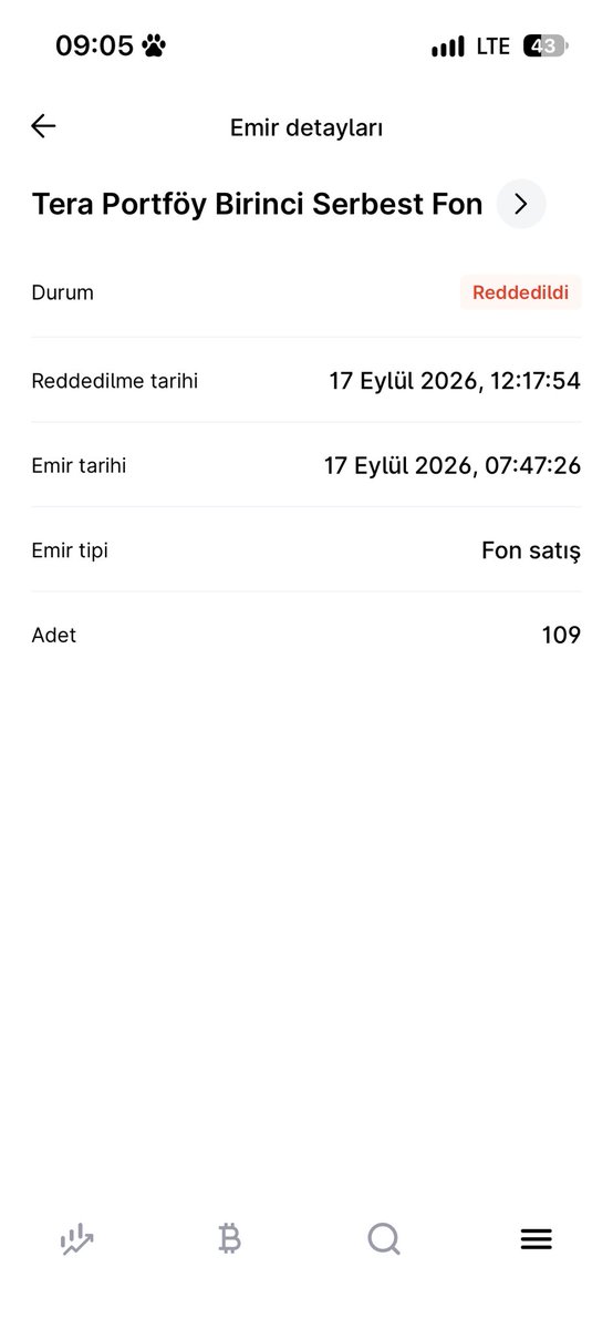 br4_rt's tweet photo. @midasdestek Aynı şekilde benimde 4 emrim iptal edilmiştir. Mağduriyeyimin giderilmesini rica ediyorum. https://t.co/SYIZ1CLIrA